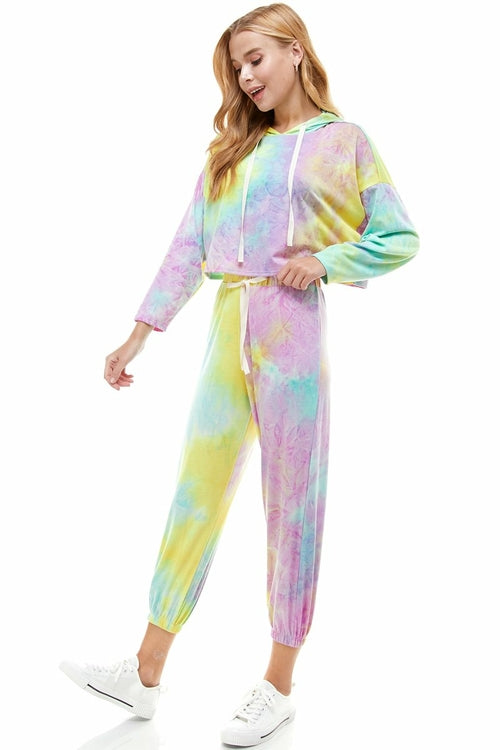 The Britney | Cozy Loungewear Jogger w/ Hoodie Women's Set