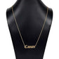 Old English Zodiac Necklace | Choose Your Sign