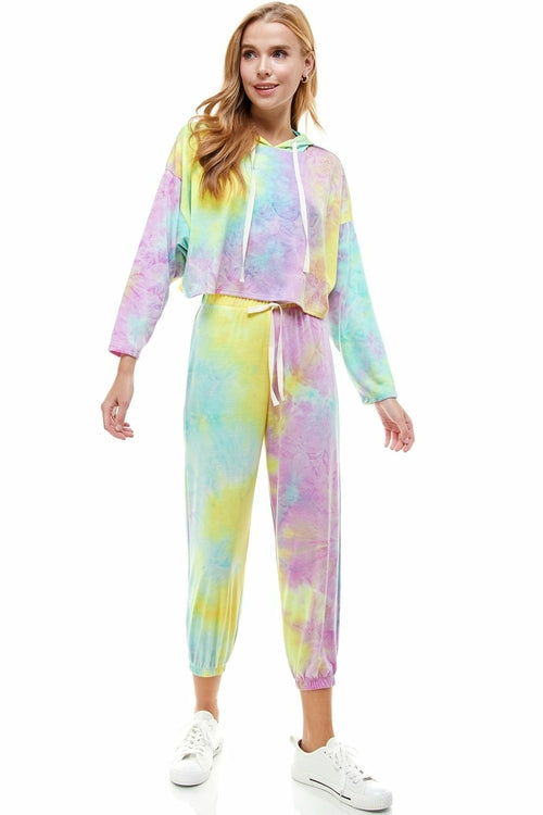 The Britney | Cozy Loungewear Jogger w/ Hoodie Women's Set