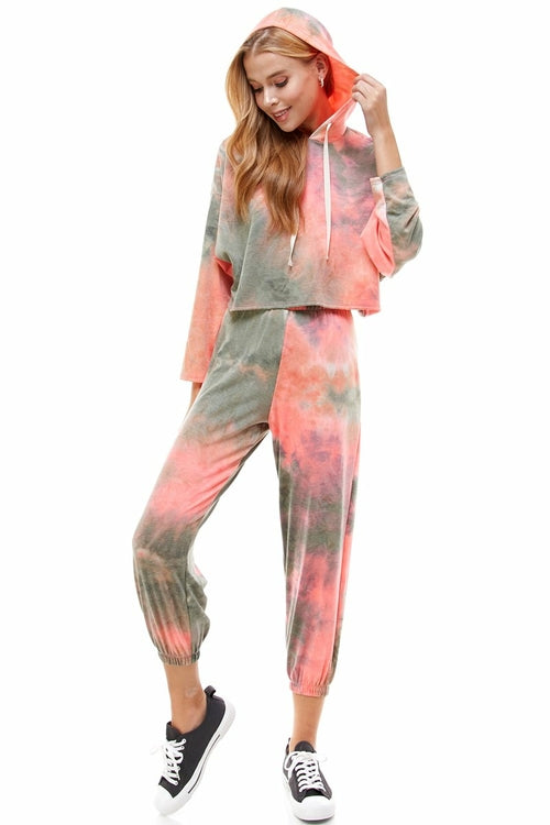 The Britney | Cozy Loungewear Jogger w/ Hoodie Women's Set
