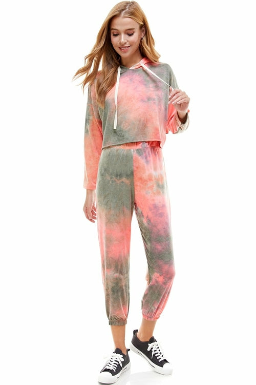 The Britney | Cozy Loungewear Jogger w/ Hoodie Women's Set