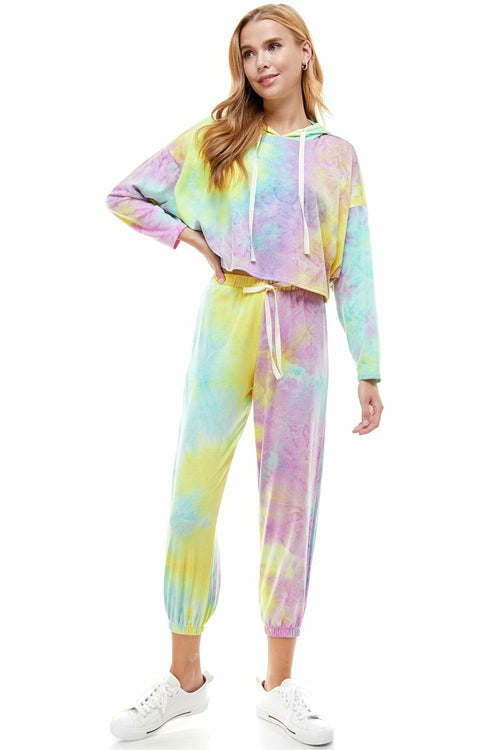 The Britney | Cozy Loungewear Jogger w/ Hoodie Women's Set