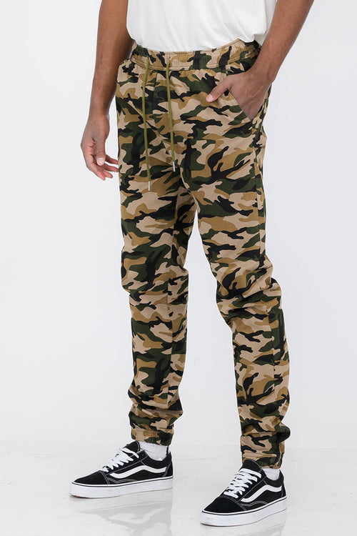 Solid Color Jock #133 Jogger Pants