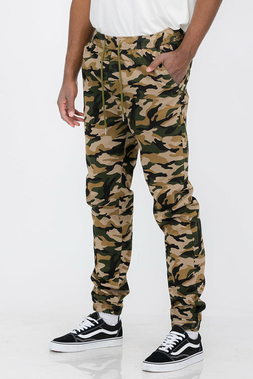 Solid Color Jock #133 Jogger Pants