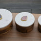 Goddess Divine Wooden Box with Marble Lid & Crystal Decor
