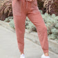 The Stevie | Cozy Loungewear Open Back Jogger Women's Set