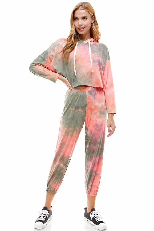 The Britney | Cozy Loungewear Jogger w/ Hoodie Women's Set