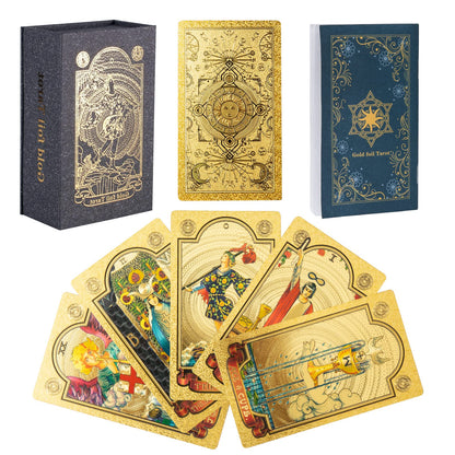 Luxury Gold Foil Tarot Cards