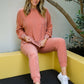 The Stevie | Cozy Loungewear Open Back Jogger Women's Set