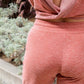The Stevie | Cozy Loungewear Open Back Jogger Women's Set