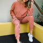 The Stevie | Cozy Loungewear Open Back Jogger Women's Set